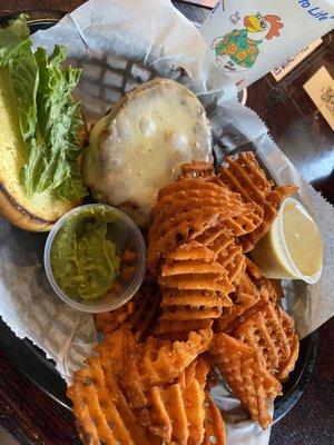 Turkey Booga and Waffle Cut - Sweet Potato Fries