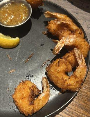 6 Coconut Shrimp**