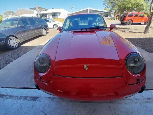 Classic Porsche red!