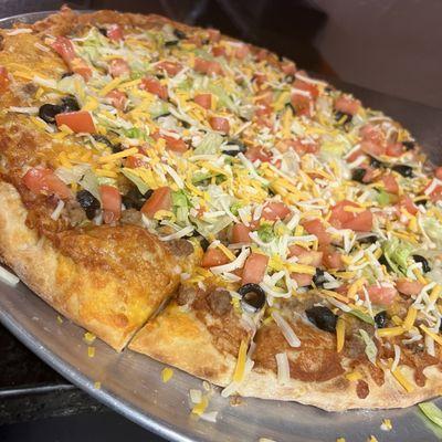 Taco pizza!