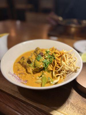 Khao Soi with Flat Iron Steak