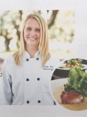 Chef Emily featured in Charleston Magazine