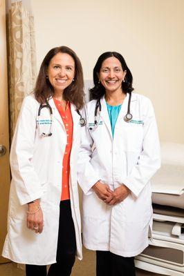 Dr. Anna Mellor and Dr. Kalpana Hool