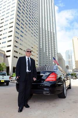 Luxury car service Miami