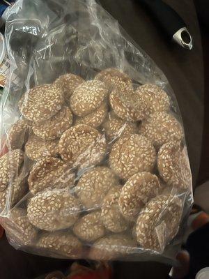 Sesame cookies! 1 lb for $7