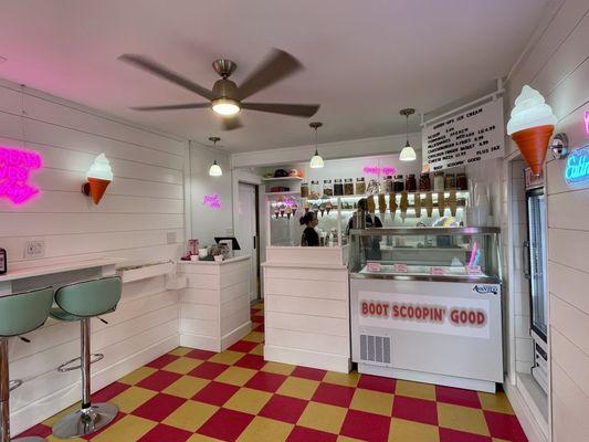 Ice cream shop