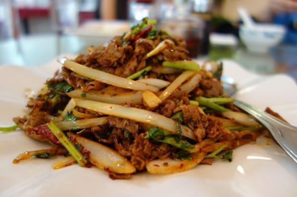 Fried Lamb with Cumin