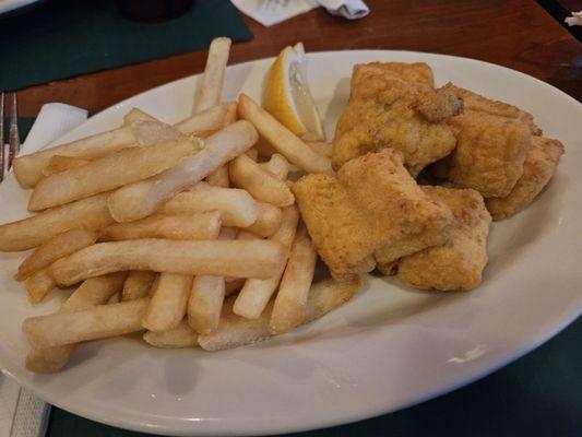 Haddock and chips