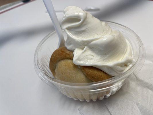 Warm Apple Dumpling: Drive here, order this get your socks knocked off