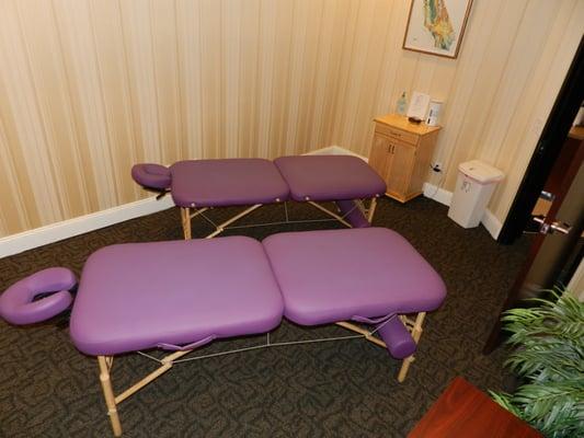 one of three couples massage rooms