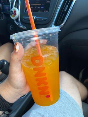 Mango pineapple refresher.