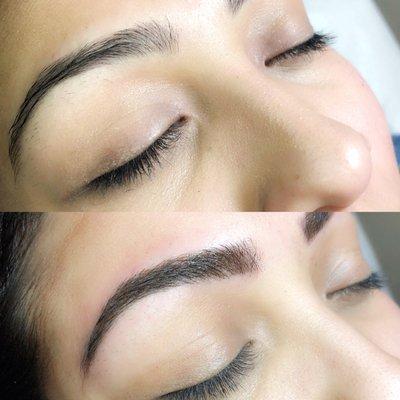 Loooove this Combination brow touch up