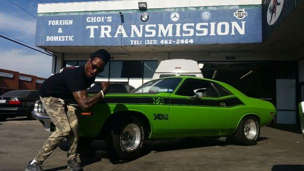 DH and his 71' Challenger. See you in 18,000 miles!