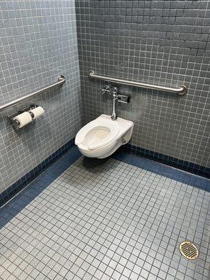 Spotless toilet