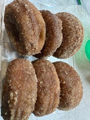 Cinnamon and sugar donuts