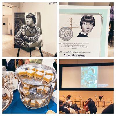 Anna May Wong Commemorative Quarter event at the SF Main Library.