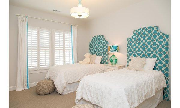 Go cordless with Sunburst Shutters interior shutters.  Keep your little ones safe.