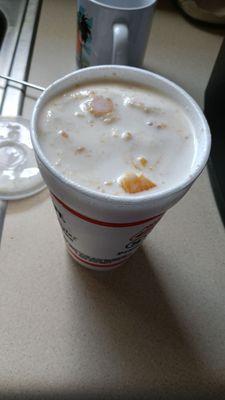 Peach Cobbler Milkshake