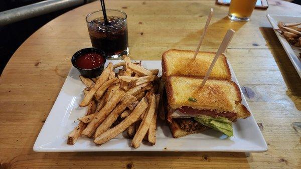 Meatloaf Sandwich with House Cut Fries