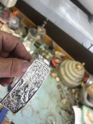 Casting and Polishing your Wearable Art (400gm Bracelet)