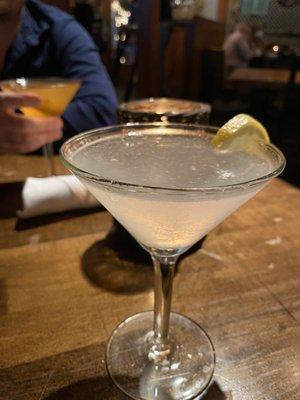 Lemon drop martini