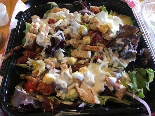 Grilled chicken salad