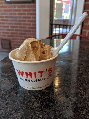 What can be better than ice cold mocha flavored custard on a hot day?