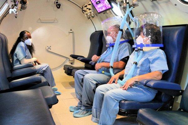 Largest hyperbaric oxygen chambers in DFW