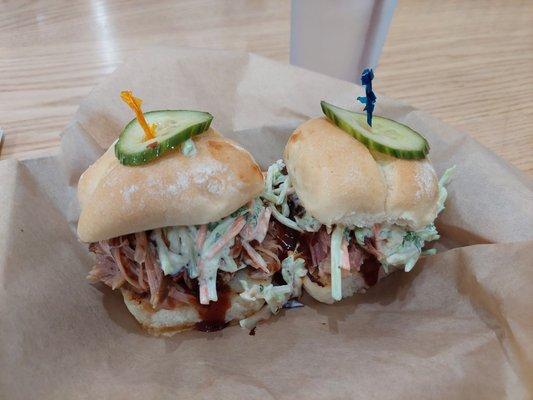 Pork sliders