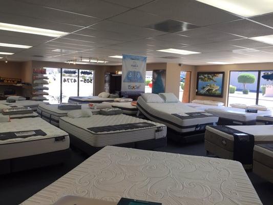 Large selection of great quality mattresses