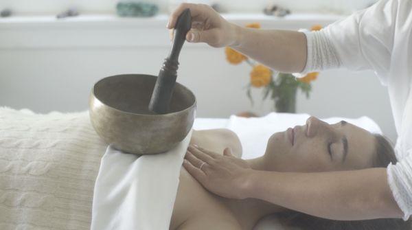 sound therapy 
reiki for face and head 
hair treatments