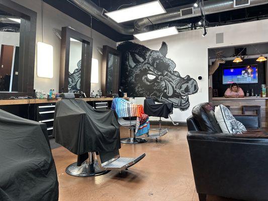 Really cool barbershop