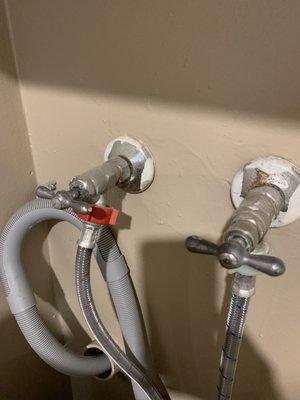 Old valves needed for replacement.