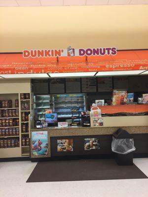 Framingham Dunkin Donuts -- 19 Temple Street, Junction of Route 9, Framingham             Exterior (inside S&S)