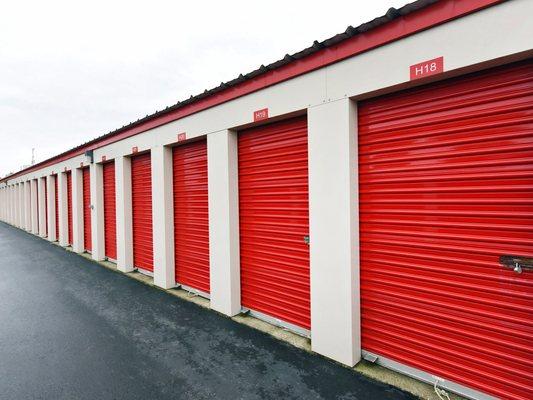 Rent a drive up storage unit of all shapes and sizes