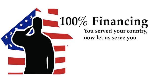 VA loans - 100% financing!