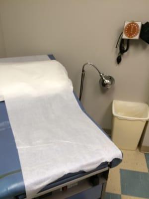 Inside of a patient room