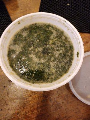 Mulukhia ( Jute Leaf) soup