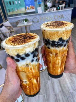 Creme Brulee Dirty Boba