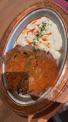 Iskender kebab