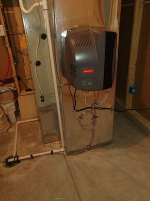 power humidifier install