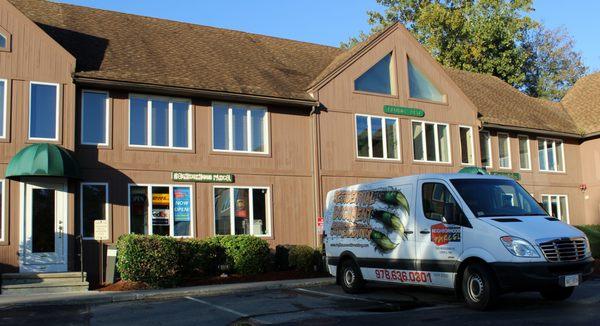 Our Tewksbury MA Office Location where you can drop-off your material for shredding