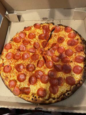 Pepperoni pizza