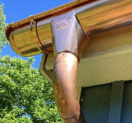 Copper Gutters