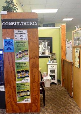 Patient Consultation Area