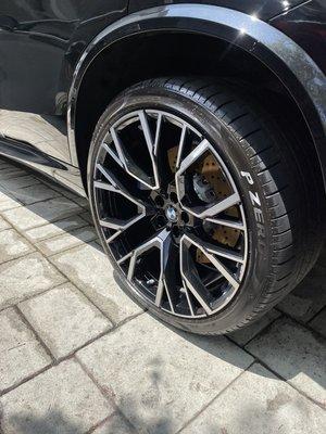 Wheel cleaning