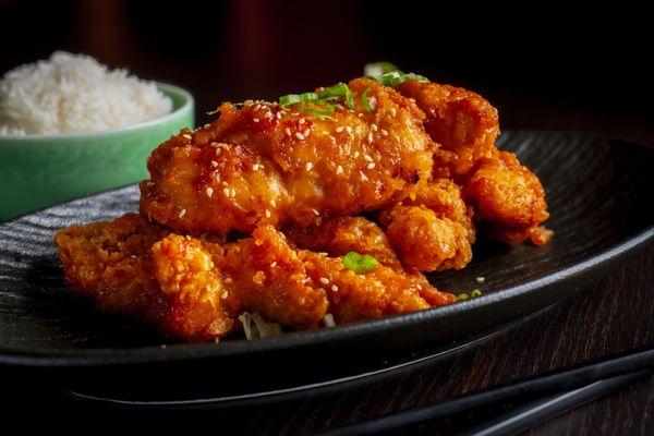 Honey Orange Chicken