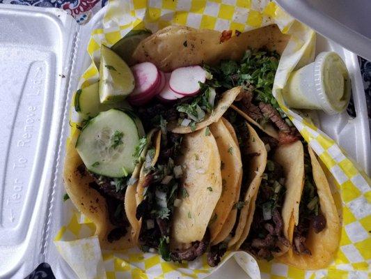 Carne asada tacos