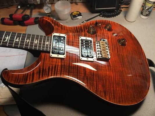 PRS pickup conversion to Seymour Duncan Silver Custom set