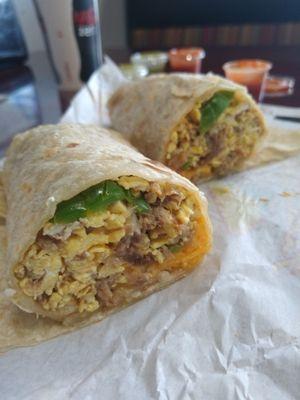 Machaca burrito